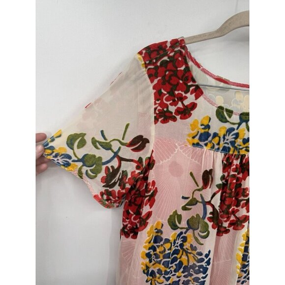 Maeve Colorful Floral Mini Dress - Picture 4 of 11